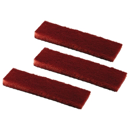 Lisle Abrasive Pad, 3 Pc 52640
